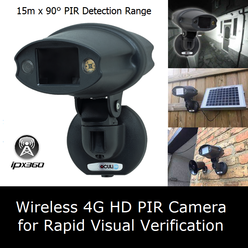 OCULi-HD-15 Wireless 4G 5MP PIR Camera