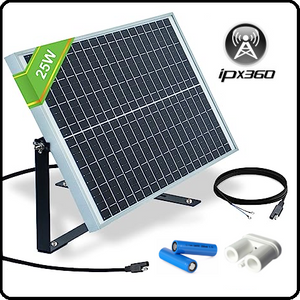 OC-SK-25 High Performance 25W Solar Kit for OCULi-HD Wireless HD 4G PIR Camera