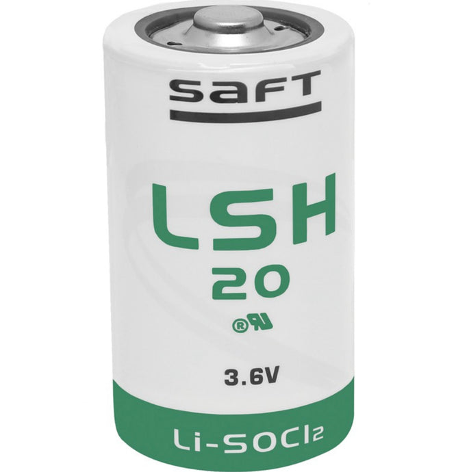 OC-LSH20 D Cell Lithium Batteries for Wireless HD 4G PIR Camera (2-pk)