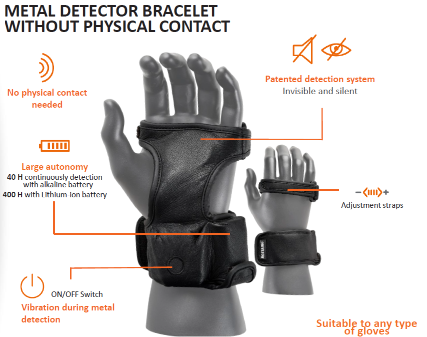 Rostaing SCANFORCE-BL CUT PROTECTION METAL DETECTOR GLOVES - Nexlar  E-Commerce